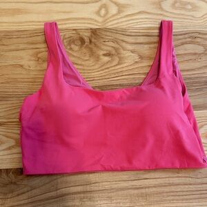 Lululemon Athletica Vibrant Pink Sports Bra